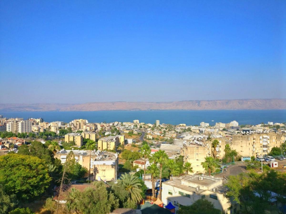 1Bdrm Apt With Panoramic View Of Sea And Mountains Tiberias Ngoại thất bức ảnh